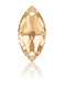 Swarovski Sew-On 3223 29x14.5mm Crystal Golden Shadow (001 GSHA)