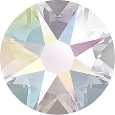 Swarovski Crystal Flatback 2088 ss24 Crystal Aurora Boreale (001 AB) Foiled