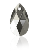 Swarovski Pendant 6106 - 22mm, Black Diamond (215), 2pcs