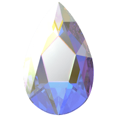 Swarovski Flatback 2303 Crystal Aurora Boreale (001 AB) Foiled