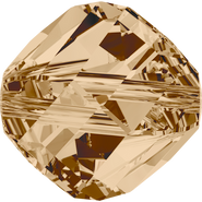 Swarovski Bead 5020 - 8mm, Crystal Golden Shadow (001 GSHA), 288pcs