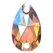 Swarovski Sew-On 3230 Light Colorado Topaz Shimmer (246 SHIM) Foiled