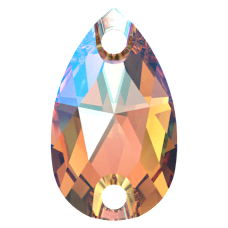 Swarovski Sew-On 3230 Light Colorado Topaz Shimmer (246 SHIM) Foiled