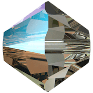 Swarovski Bead 5328 - 4mm, Black Diamond Shimmer (215 SHIM), 48pcs