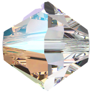 Swarovski Bead 5328   6mm, Crystal Shimmer (001 SHIM), 20pcs