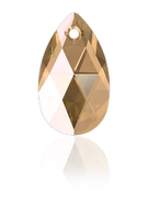 Swarovski Pendant 6106 - 22mm, Light Colorado Topaz (246), 2pcs