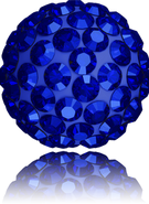 Swarovski Pave Ball 86001 - 8mm, Majestic Blue (296), 1pc