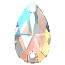 Swarovski Sew-On 3230 Crystal Shimmer (001 SHIM) Foiled