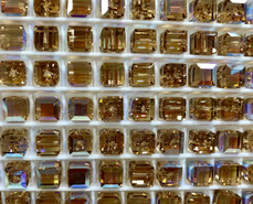 Swarovski Bead 5601 - 6mm, Light Colorado Topaz AB (246), 6pcs