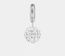 PAVE CHARMS - CRYSTAL WHITE