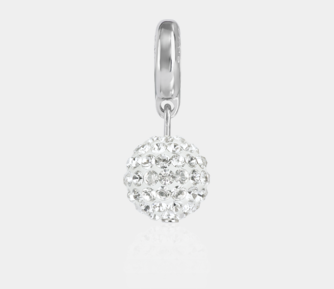 PAVE CHARMS - CRYSTAL WHITE