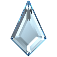 Swarovski FlatBack 2771 Aquamarine (202) Foiled