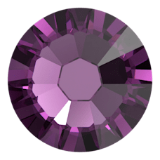 Swarovski Crystal Flatback 2058 Amethyst (204)