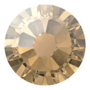 Swarovski Crystal Flatback 2058 Crystal Golden Shadow (001 GSHA)