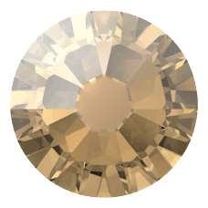 Swarovski Crystal Flatback 2058 Crystal Golden Shadow (001 GSHA)