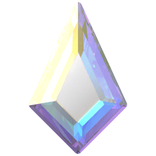 Swarovski Flatback 2771 Crystal Aurora Boreale (001 AB) Foiled