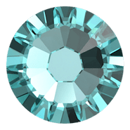 Swarovski Flatback 2058 - ss9, Light Turquoise (263) Foiled, No Hotfix, 48pcs