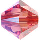 Swarovski Bead 5328 Rose Peach Shimmer (262 SHIM)