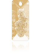 Swarovski 6925 Pendant 36mm Crystal Golden Shadow (001 GSHA)