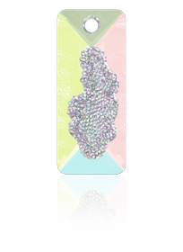 Swarovski 6925 Pendant 36mm Crystal AB (001 AB)