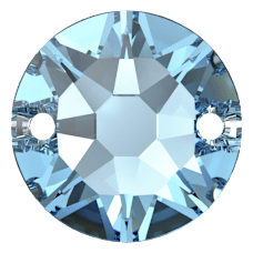 Swarovski Sew-On 3288 10mm Aquamarine (202) Foiled