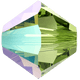 Swarovksi 5328 4mm Peridot Shimmer