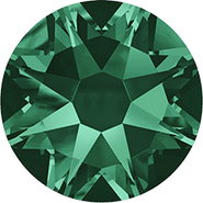 Swarovski Flatback 2088 - ss16, Emerald (205) Foiled, No Hotfix, 36pcs