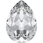 Swarovski Fancy Stone 4320 - 4x2.9mm, Crystal (001) Foiled, 12pcs