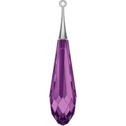 Swarovski Pendant 6532 - 31.5mm, Amethyst (204) RHOD, 1pc