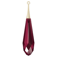 Swarovski Pendant 6532 - 21mm, Ruby (501) ROGL, 1pc