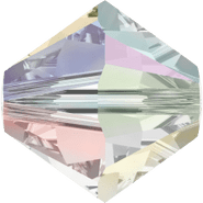 Swarovski 5328 Bicone 5mm Crystal AB x2