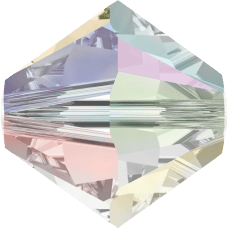 Swarovski 5328 Bicone 5mm Crystal AB x2