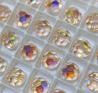 Swarovski Round Bead 5000 Silk Aurore Boreale (391 AB)