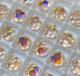 Swarovski Round Bead 5000 Silk Aurore Boreale (391 AB)