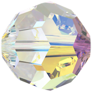Swarovski Round Bead 5000 Crystal Aurore Boreale (001 AB)