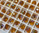 Swarovski Round Bead 5000 Topaz ABx2 (203 AB2)