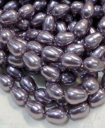 Swarovski Pearl 5821 - 11x8mm, Mauve (160), 50pcs/Strand