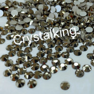 Swarovski Flatback 2028 - ss16, Metallic Light Gold (MLGLD) Foiled, No Hotfix, 36pcs