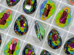 Swarovski Pendant 6433 - 11.5mm, Crystal Vitrial Medium (001 VM), 4pcs