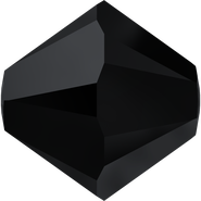 Swarovski Bicone Bead 5328 Jet (280)