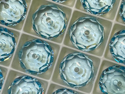 Swarovski Bead 5040 - 18mm, Aquamarine (202), 1pc