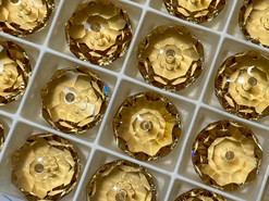 Swarovski Bead 5040 - 18mm, Light Colorado Topaz (246), 1pc
