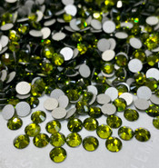 Swarovski Flatback 2028 - ss20, Olivine (228) Foiled, No Hotfix, 30pcs