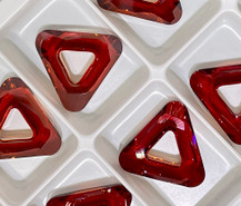 Crystal FANCY STONE 4737 - 20mm, Red Magma (001REDM) unfoiled, 1pc