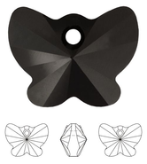 Swarovski Pendant 6754 - 18mm, Jet (280), 1pc