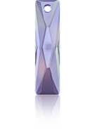 Swarovski Pendant 6465 - 25x7mm, Crystal Vitrail Light (001 VL), 1pc