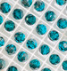 Swarovski Round Bead 5000 Blue Zircon Satin (229 SATIN)