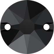 Swarovski Sew-On 3288 8mm Jet (280) Unfoiled