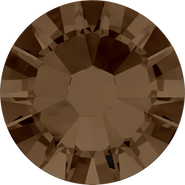 Swarovski Flatback 2058 - ss7, Smoked Topaz (220) Foiled, No Hotfix, 48pcs