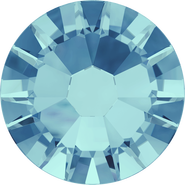 Swarovski Flatback 2058 - ss7, Aquamarine (202) Foiled, No Hotfix, 48pcs